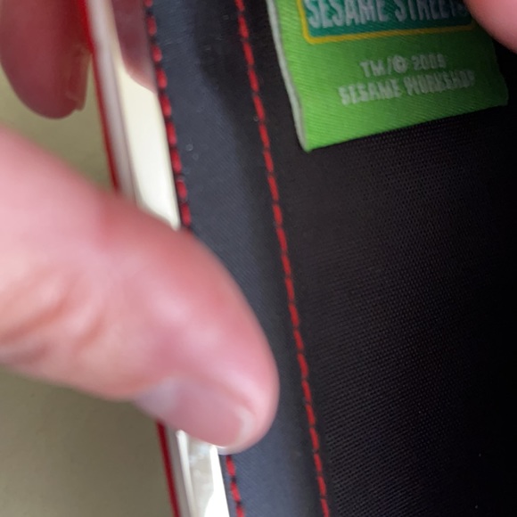 Sesame Street Red Elmo Face Wallet - Picture 7 of 10